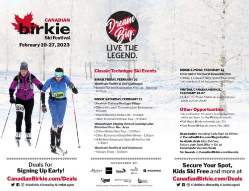 The Birkie brochure arrived today