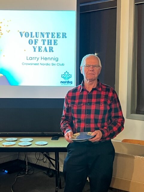 Larry Volunteer of the year